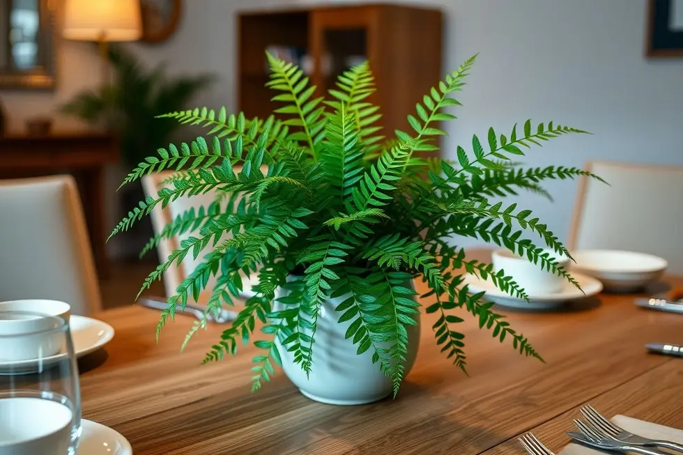 Planta 1 Samambaia- beleza e frescor para sua mesa