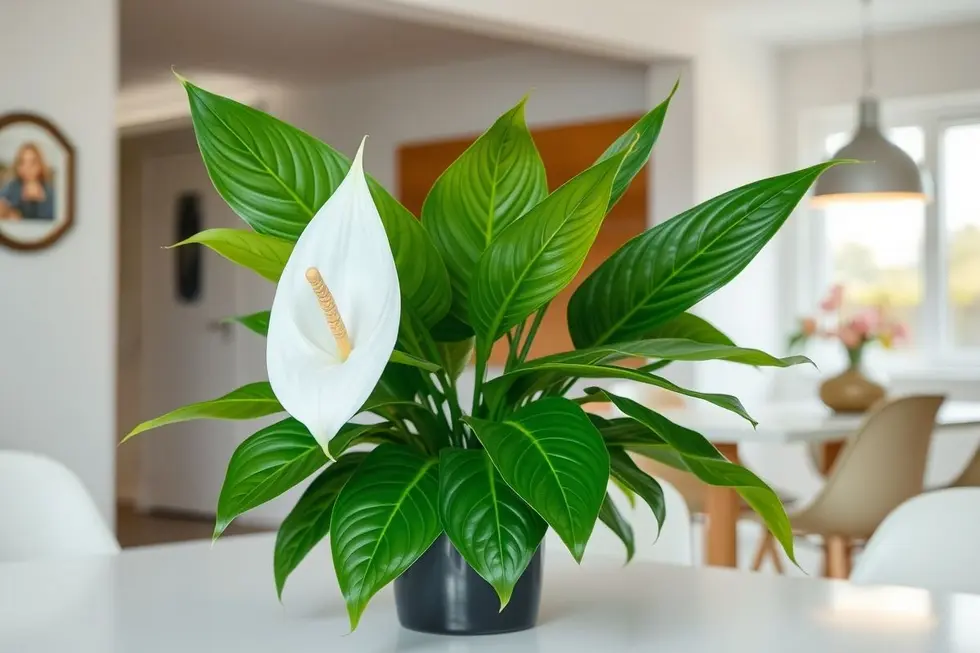 Planta 2 Lírio-da-paz- elegância e facilidade de cuidados